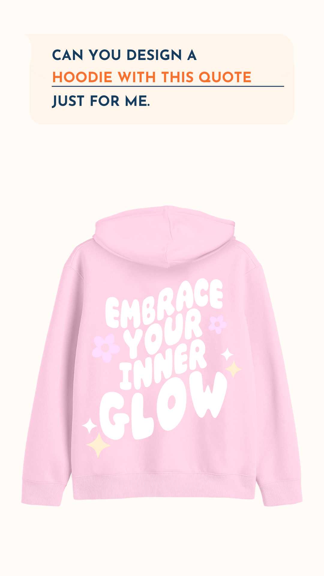 klomsy custom hoodie banner 1m