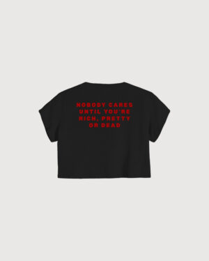 Do it for the plot crop t-shirt