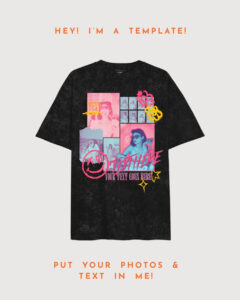 Personalize Neo Oversized Acid Wash