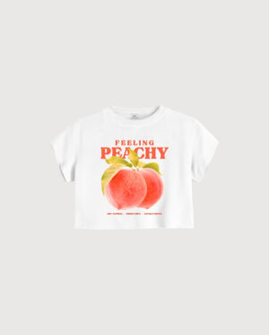 Feeling peachy crop tank