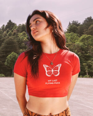 My last flying f crop t-shirt