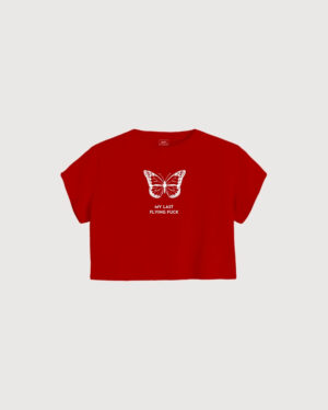 My last flying f crop t-shirt