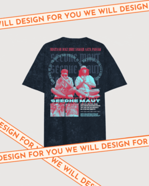 Custom Oversized Acid Wash T-Shirt